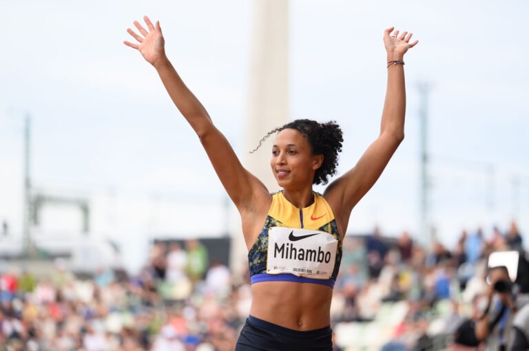 Malaika Mihambo ist zum Abschluss der EM in Birmingham gefordert. (Archivbild)