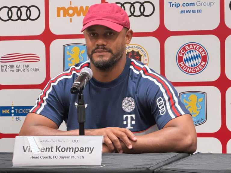 Klare Aussage von Vincent Kompany zum angeblichen Transferwunsch. (Archivbild)