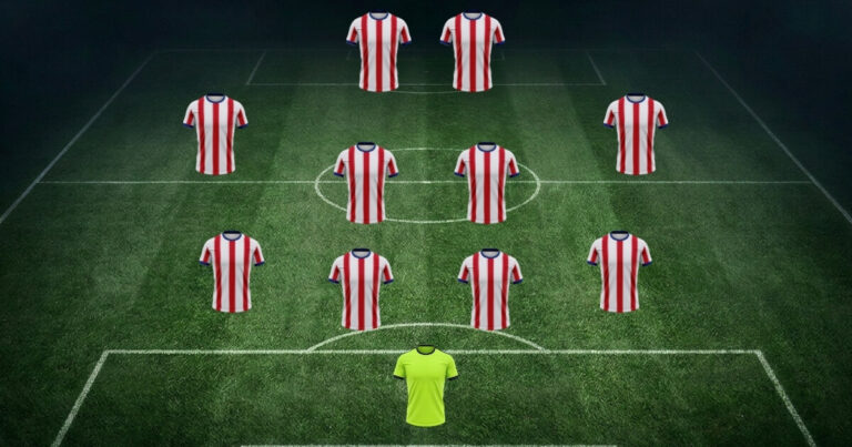 Atletico Madrid-aufstellung