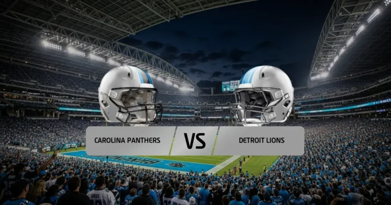 Carolina Panthers - Detroit Lions