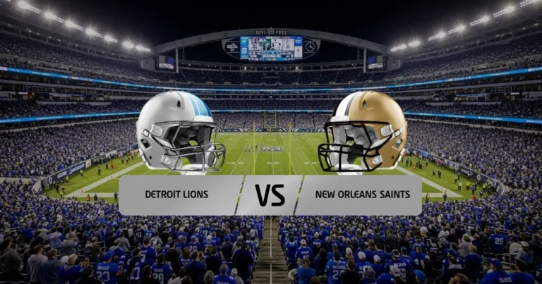 Detroit Lions - New Orleans Saints