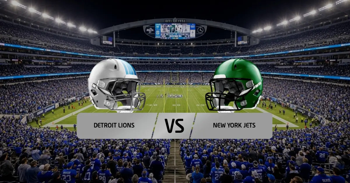 Detroit Lions - New York Jets