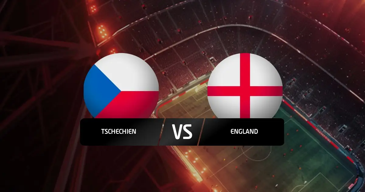 Tschechien - England