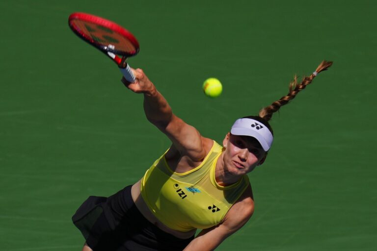 Jelena Rybakina wird die neue Nummer eins der Tennis-Welt.