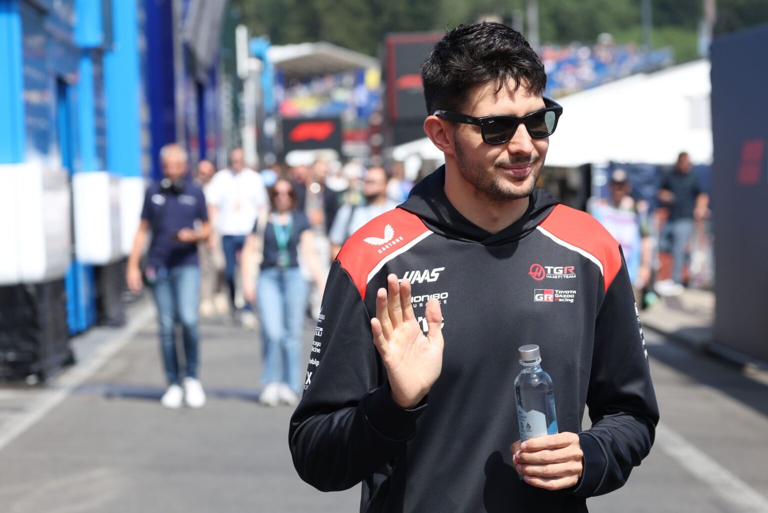 Esteban Ocon hat bei Haas keine Zukunft mehr. (Archivbild)