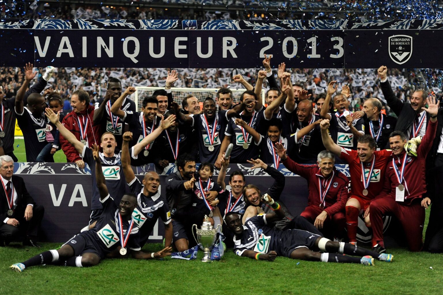 Erinnerung an bessere Zeiten: Nach der Übernahme durch einen US-Finanzinvestor setzt Girondins Bordeaux auf einen sportlichen Neustart. (Archivbild)