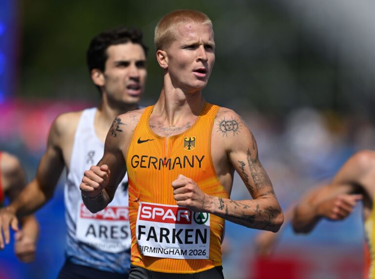 Robert Farken läuft zu seinem ersten WM-Titel. (Archivbild)