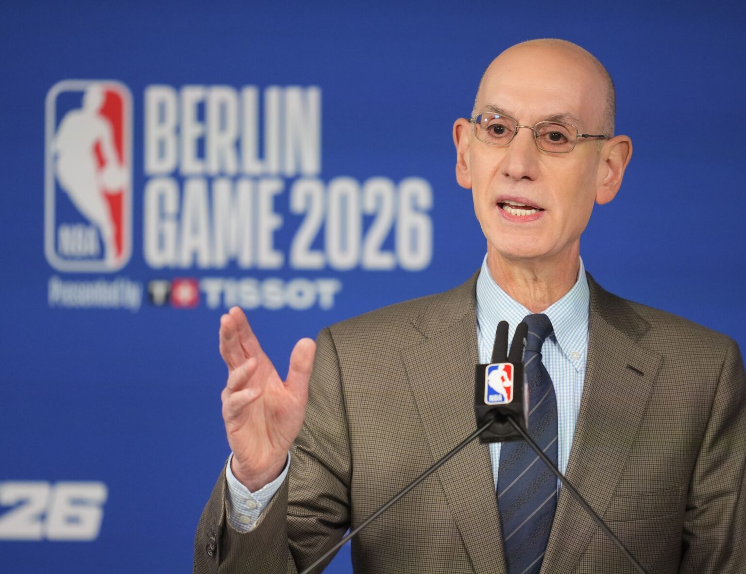 Will die NBA in Europa etablieren: Adam Silver. (Archivbild)