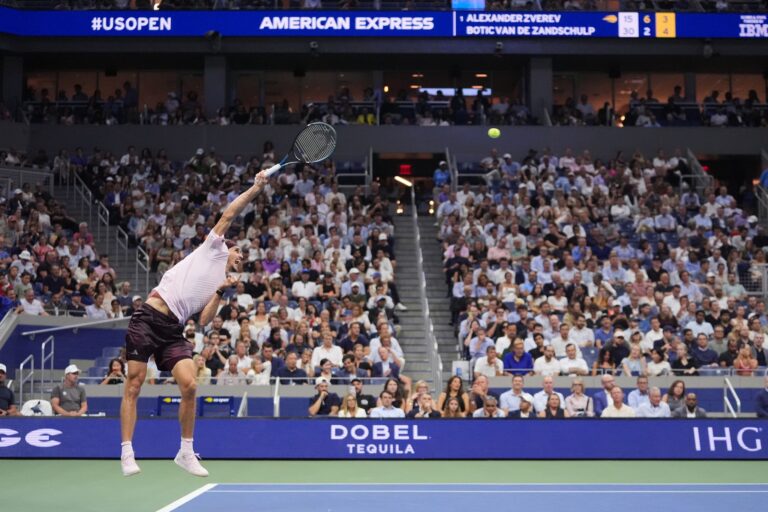 Alexander Zverev schlägt in New York gerne spät auf.