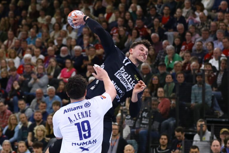Marko Grigic war in der Anfangsphase der spielbestimmende Flensburger. (Archivbild)