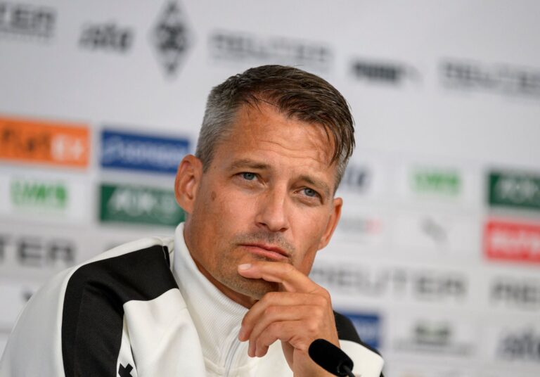 Wie viel Input kann der neue Gladbach-Coach Alexander Blessin seinem Team schon vermitteln? (Archiv)