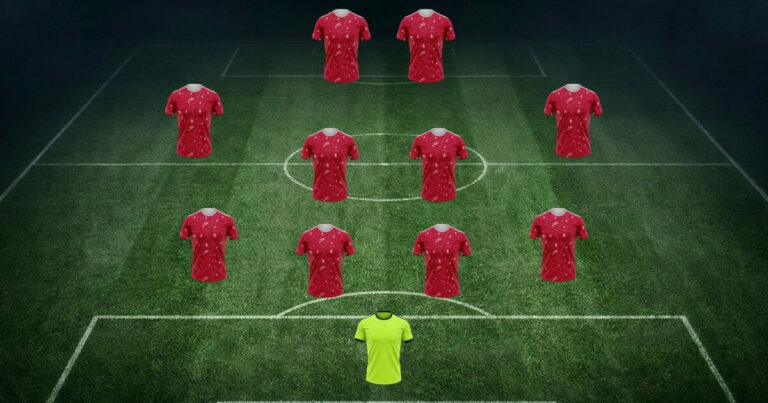FC Liverpool-aufstellung