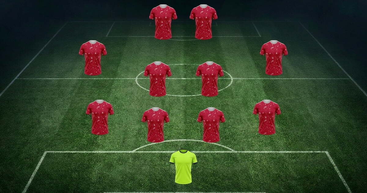 FC Liverpool-aufstellung