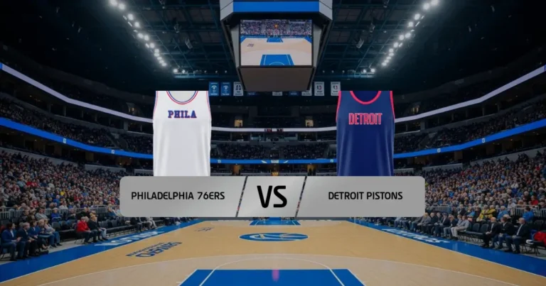 Philadelphia 76ers - Detroit Pistons