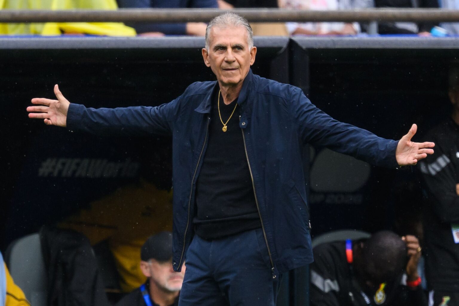 Wer wird der Nachfolger von Carlos Queiroz. (Archivbild)
