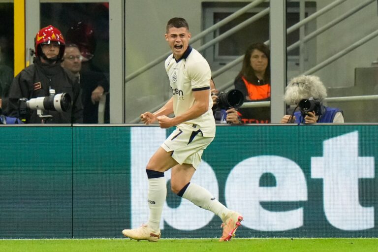 Nicolo Tresoldi erzielte einen Dreierpack.