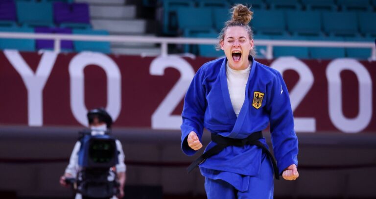Giovanna Scoccimarro hat bei der Judo-WM in Aserbaidschan Bronze gewonnen. (Archivbild)