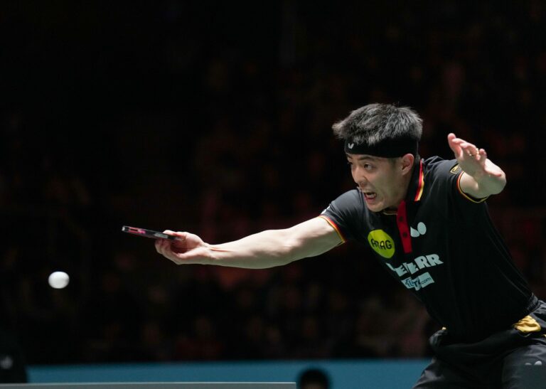 Der deutsche Tischtennis-Nationalspieler Dang Qiu (Archivbild).