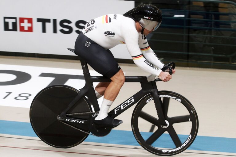 Maximilian Dörnbach gewinnt WM-Silber im Keirin. (Archivbild)