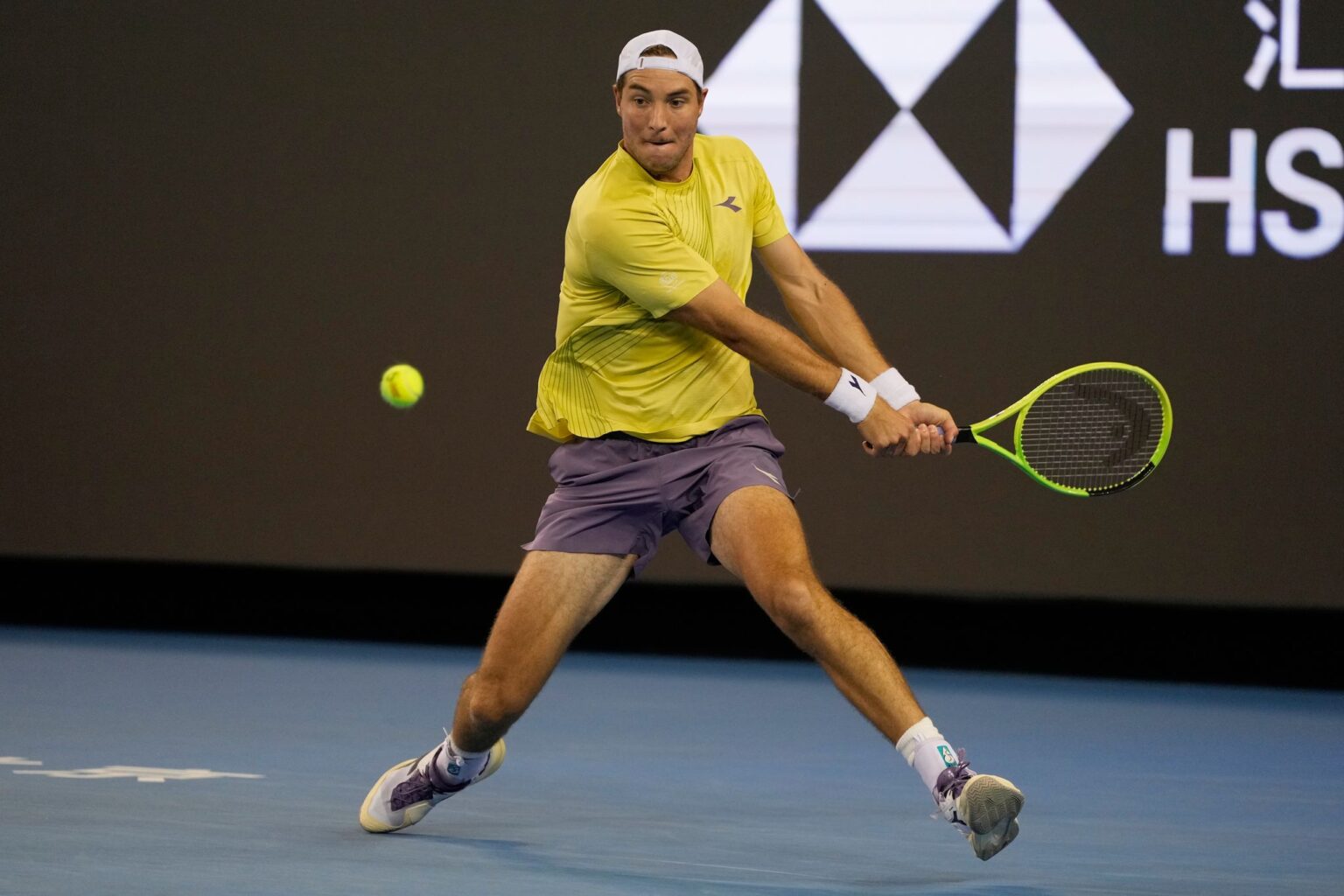 Jan-Lennard Struff steht im Finale von Brüssel. (Archivfoto)