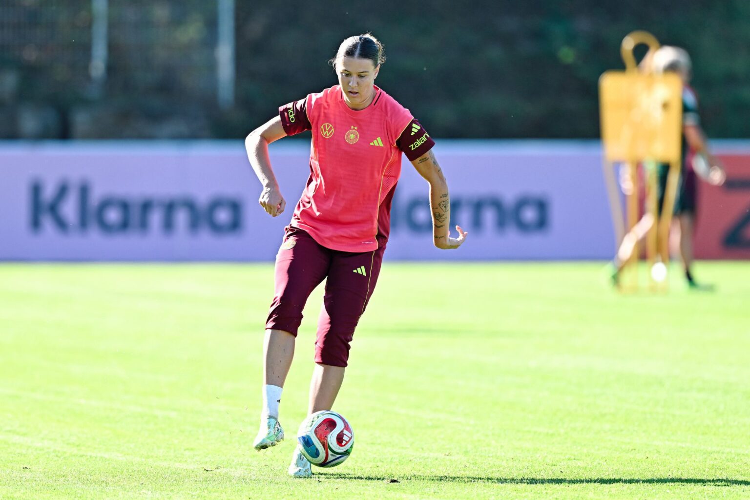 Fällt für die Länderspiele aus: Larissa Mühlhaus von Eintracht Frankfurt.