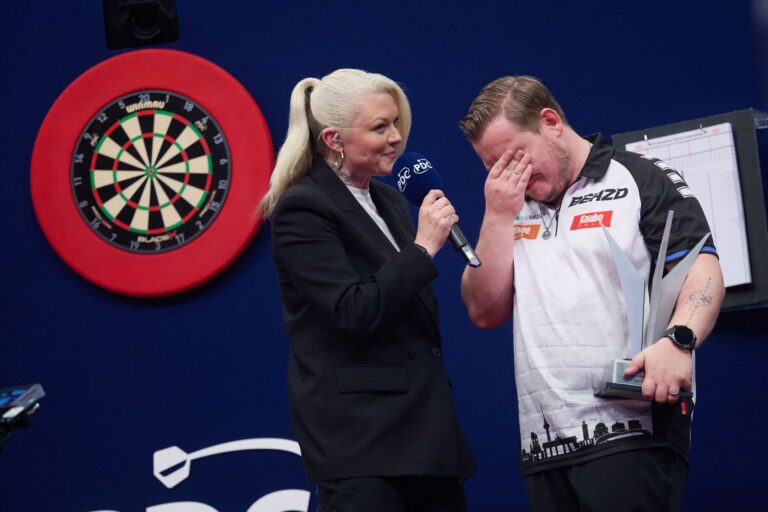 Martin Schindler kämpfte nach dem Finale mit den Tränen.