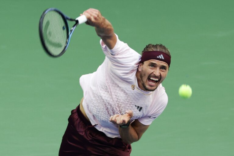 Alexander Zverev steht beim Turnier in Peking im Achtelfinale. (Archivbild)
