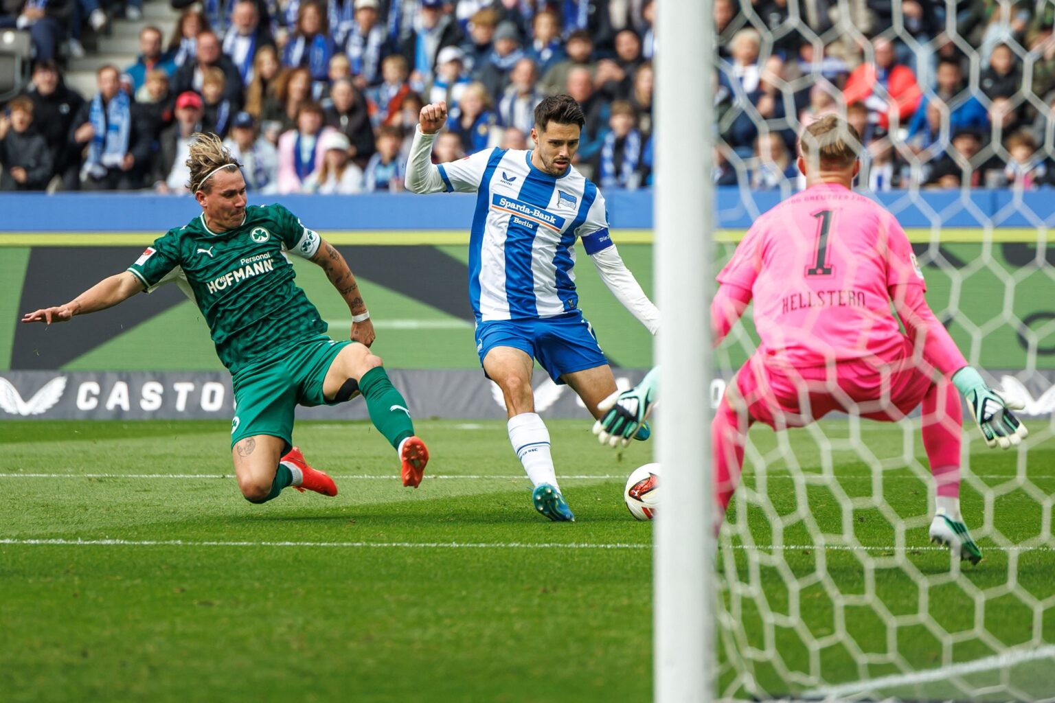 Hertha-Kapitän Josip Brekalo war auch am Siegtor der Berliner beteiligt.