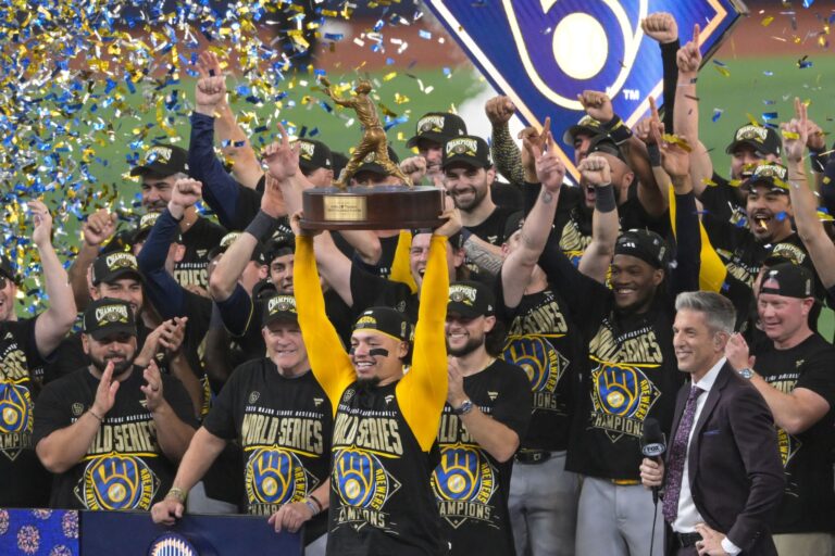 Die Brewers sind erstmals in ihrer Geschichte MLB-Champion.