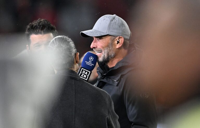 Das Interview von Bundestrainer Klopp in der Halbzeit des Bayern-Spiels gegen Arsenal sorgt noch immer für Gesprächsstoff. (Archivbild)